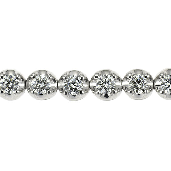 Pt850 ダイヤモンド ブレスレット 2.00ct テニス