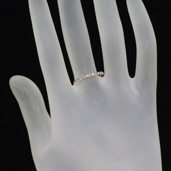 K18PG ダイヤモンド リング 0.10ct