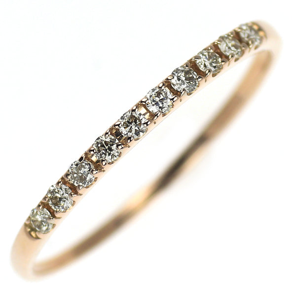 K18PG ダイヤモンド リング 0.10ct