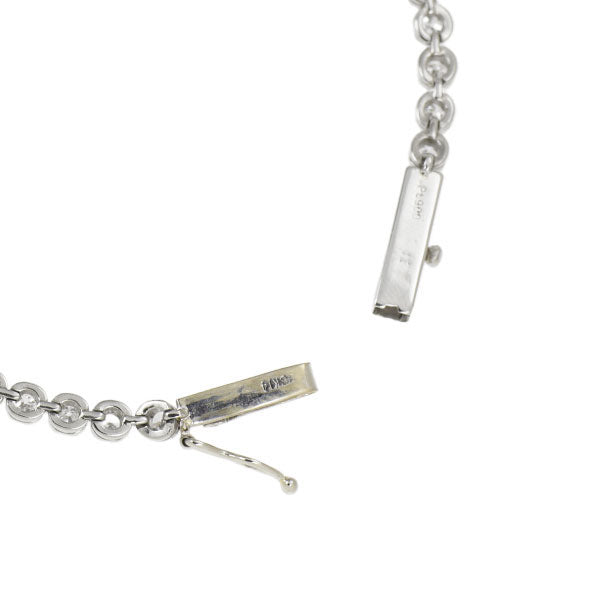 K14WG/ Pt900 ダイヤモンド ブレスレット 2.13ct テニス