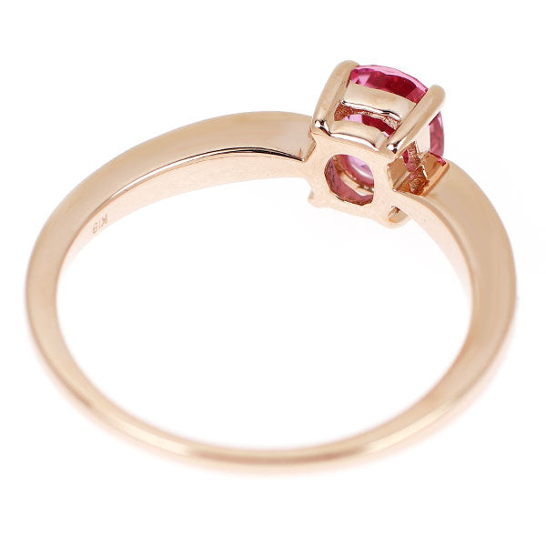 KU✩.*˚＊ K18PGパパラチアサファイアダイヤモンドリング＊ KU✩.*˚＊ K18PGパパラチアサファイアダイヤモンドリング＊ ビズー公式