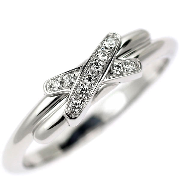 ショーメ K18WG ダイヤモンド リング リアン 46号