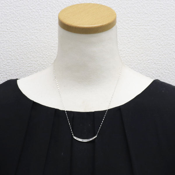K18WG ダイヤモンド ペンダントネックレス 0.25ct