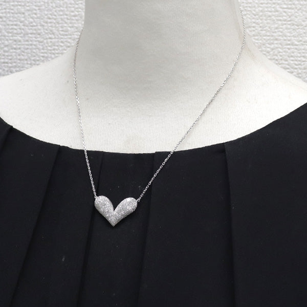 DuNoA(デュノア)/セイコー K18WG ペンダントネックレス ハート Dazzling Heart