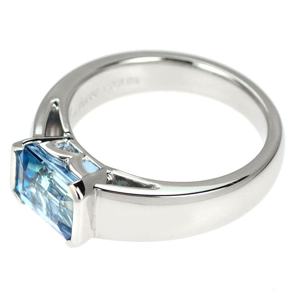 ミキモト Pt950 サンタマリア アクアマリン リング 1.56ct 《セルビー  