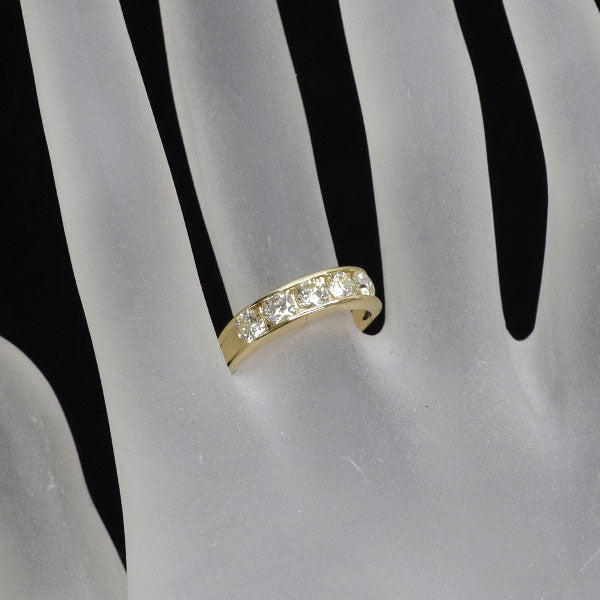 K18YG ダイヤモンド リング 1.00ct 一文字