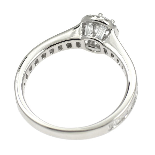 Pt900 ダイヤモンド リング 0.308ct D IF 3EXH D0.65ct