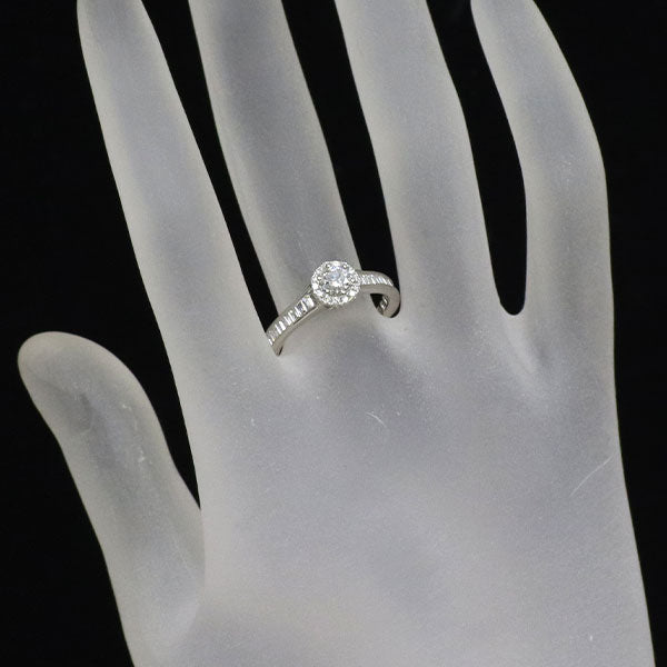 Pt900 ダイヤモンド リング 0.308ct D IF 3EXH D0.65ct