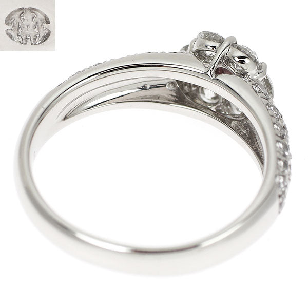 モニッケンダム 希少 Pt900 天然ピンクダイヤモンド リング 0.095ct FIPP SI2 D1.16ct フラワー