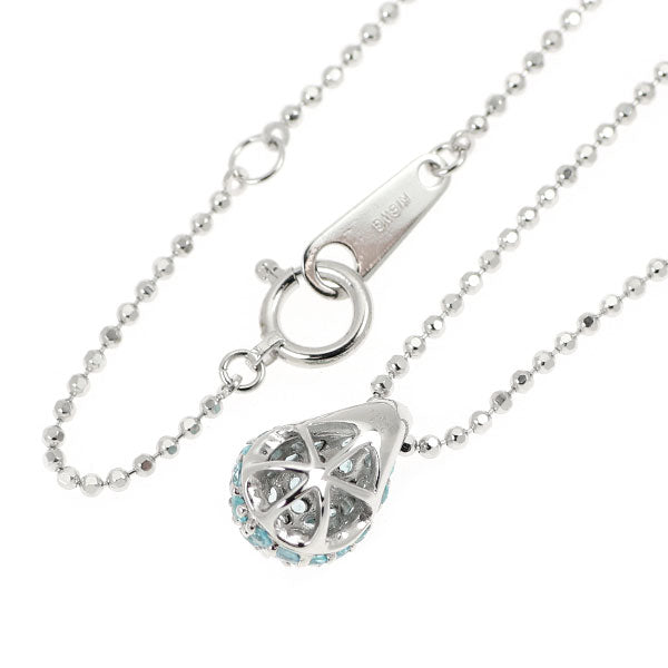 K18WG パライバ トルマリン ペンダントネックレス 0.36ct