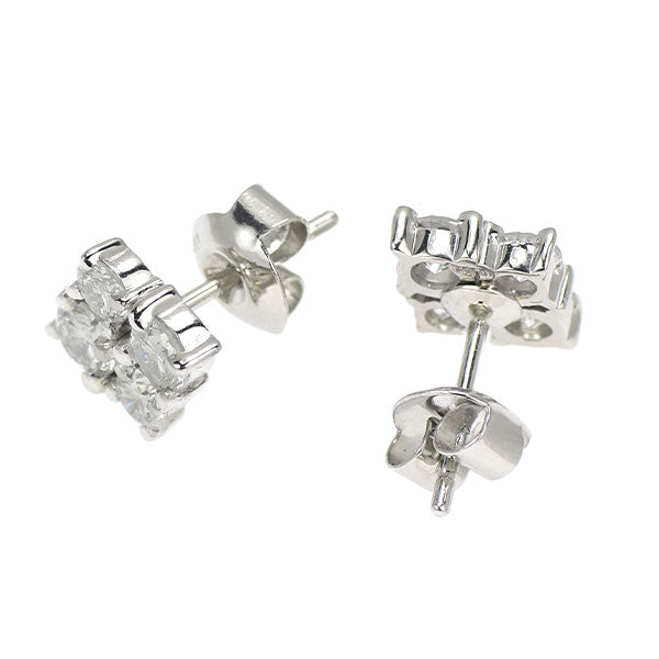 Pt900 ダイヤモンド ピアス 1.35ct