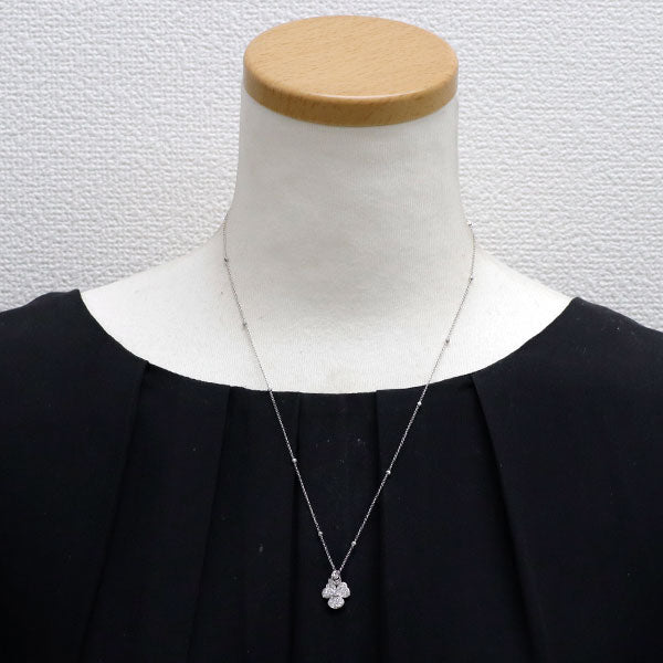ローズヴィフ K18WG ダイヤモンド ペンダントネックレス 0.35ct ヴィオラ