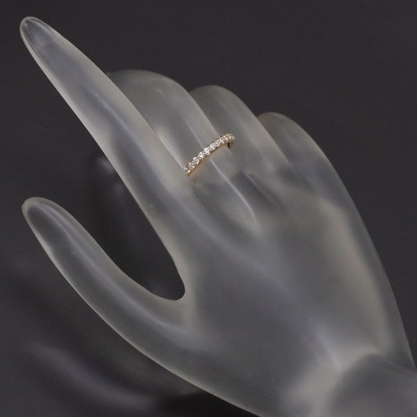 ポンテヴェキオ K18PG ダイヤモンド リング 0.35ct ハーフエタニティ