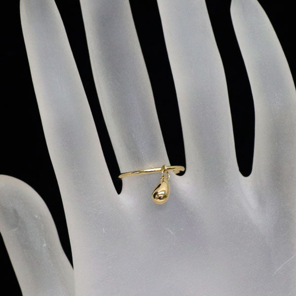 ティファニー K18YG リング ティアドロップ