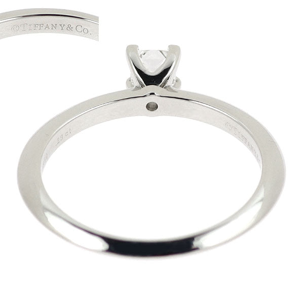 ティファニー Pt950 ダイヤモンド リング 0.23ct