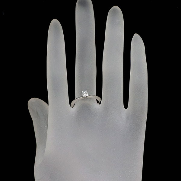 ティファニー Pt950 ダイヤモンド リング 0.23ct