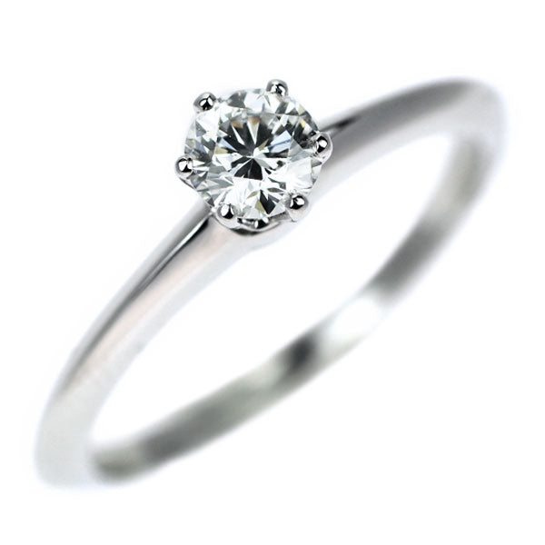 ティファニー Pt950 ダイヤモンド リング 0.29ct ソリティア