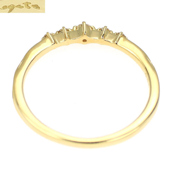 アガット/agete K18YG ダイヤモンド リング 0.06ct