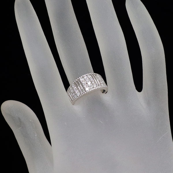 K18WG ダイヤモンド リング 0.64ct