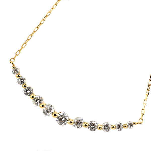 K18YG ダイヤモンド ペンダントネックレス 0.50ct