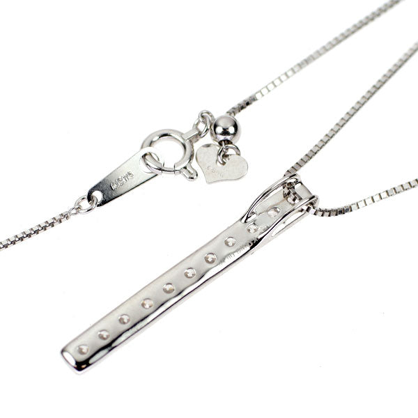 K18WG ダイヤモンド ペンダントネックレス 0.50ct