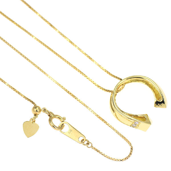 K18YG ダイヤモンド ペンダントネックレス 0.26ct