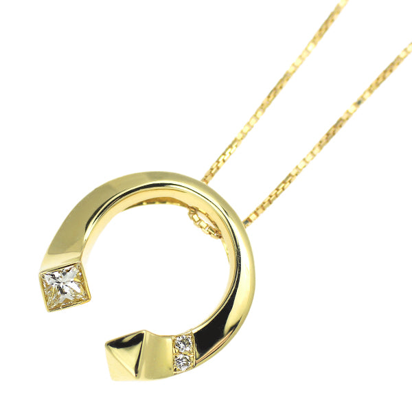 K18YG ダイヤモンド ペンダントネックレス 0.26ct