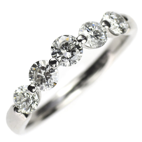 Pt900 ダイヤモンド リング 1.05ct 一文字