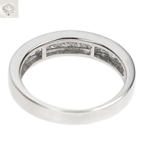 カナディアンダイヤモンド Pt950 プリンセスカット ダイヤモンド