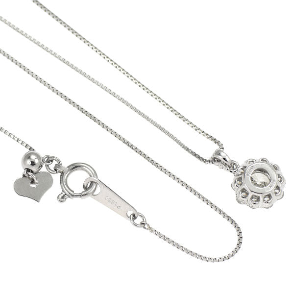 Pt950/ Pt850 ダイヤモンド ペンダントネックレス 0.50ct