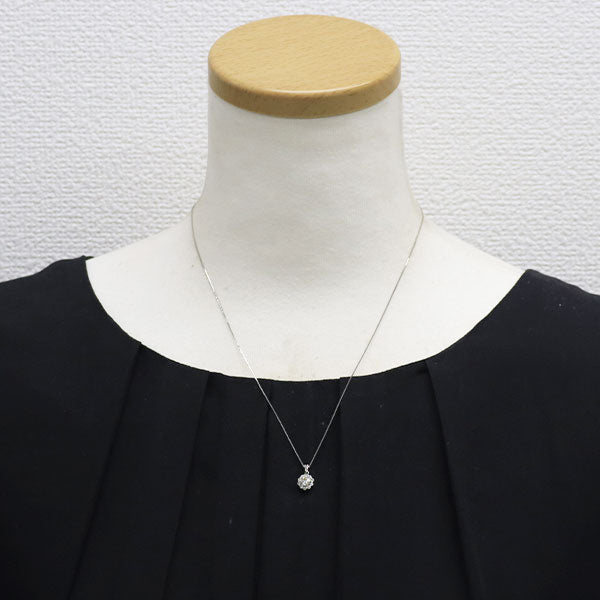 Pt950/ Pt850 ダイヤモンド ペンダントネックレス 0.50ct