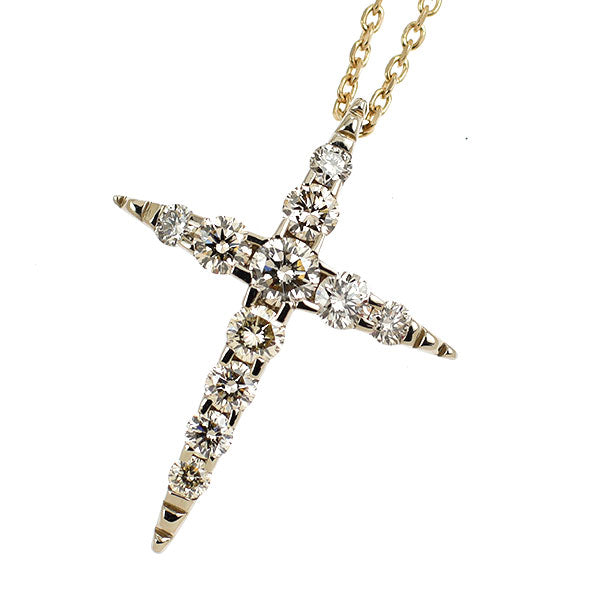 カシケイ K18BG ブラウンダイヤモンド ペンダントネックレス 0.70ct ネイキッド