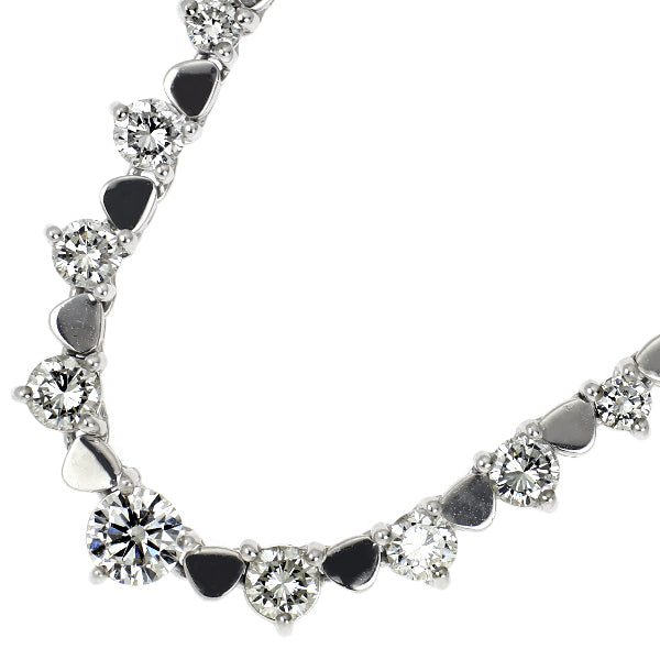 モニッケンダム Pt900 ダイヤモンド ネックレス 0.301ct D3.53ct