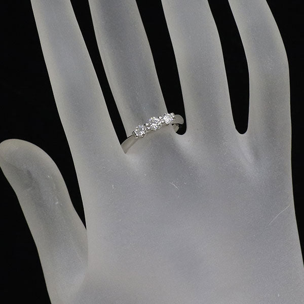 トリロジー Pt900 ダイヤモンド リング 0.50ct