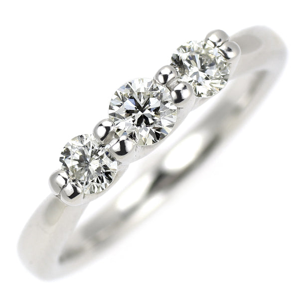 トリロジー Pt900 ダイヤモンド リング 0.50ct