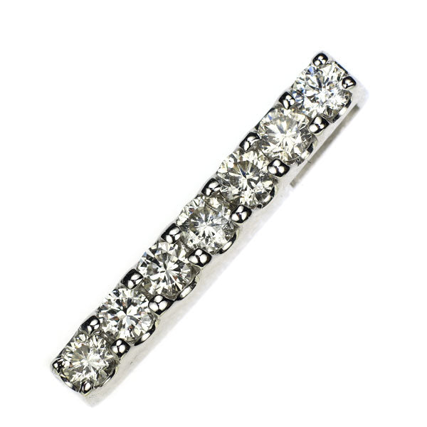 K18WG ダイヤモンド ペンダントトップ 0.35ct
