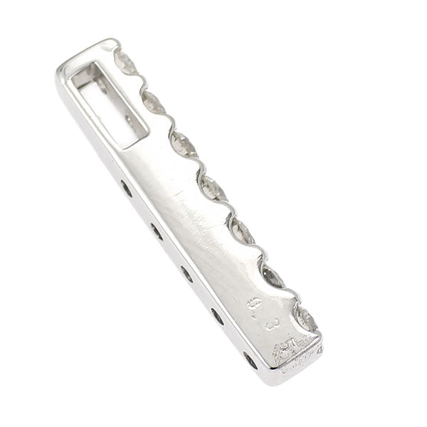 K18WG ダイヤモンド ペンダントトップ 0.35ct