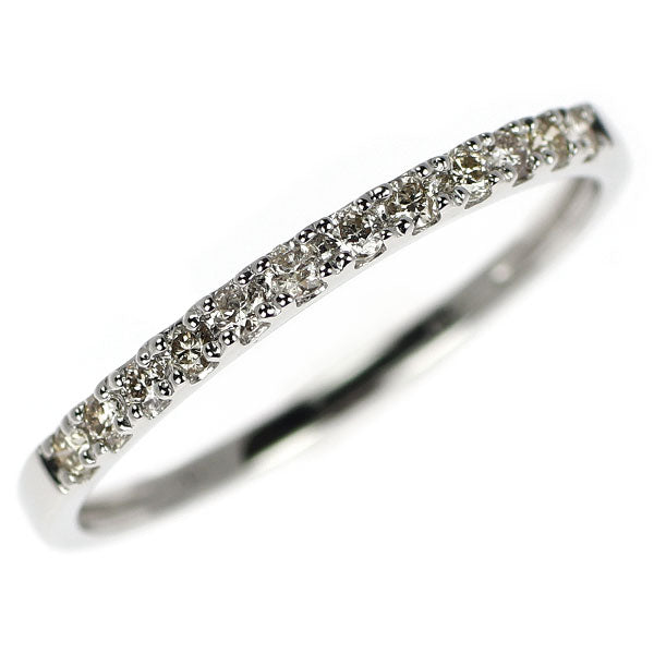 Pt950 ダイヤモンド リング 0.15ct ハーフエタニティ