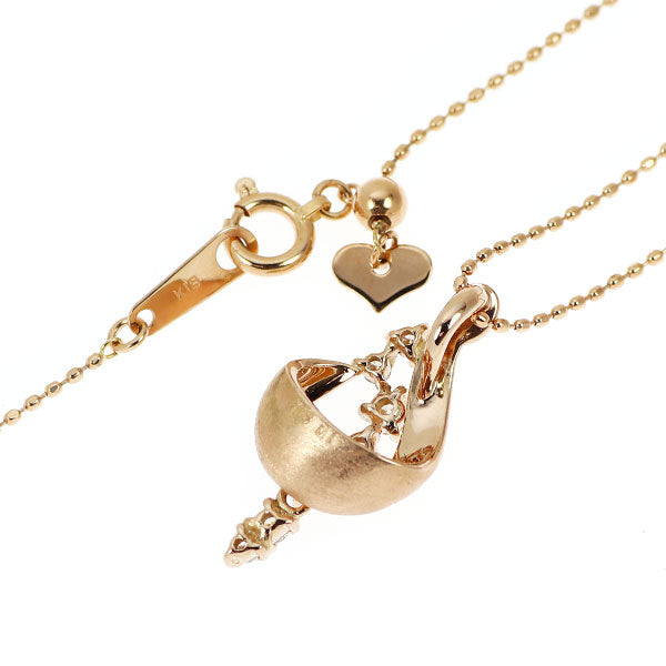 K18PG ダイヤモンド ペンダントネックレス 0.17ct