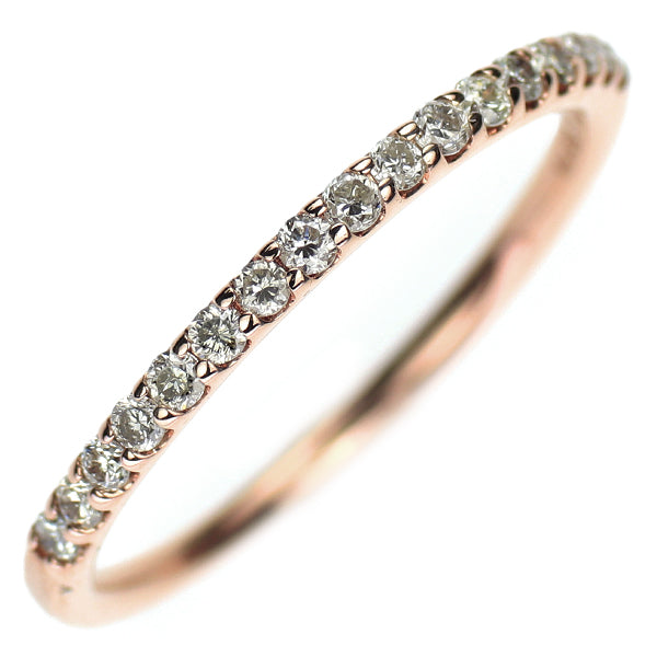 K10PG ダイヤモンド リング 0.15ct ハーフエタニティ — セルビー