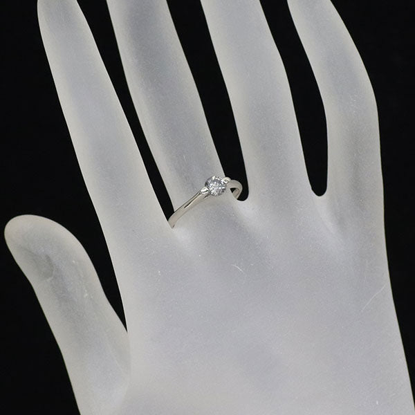Pt1000 ダイヤモンド リング 0.30ct
