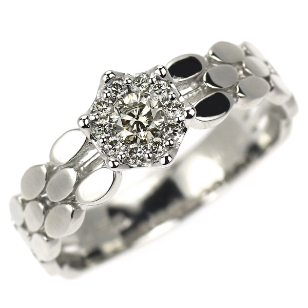 Pt900 ダイヤモンド リング 0.31ct