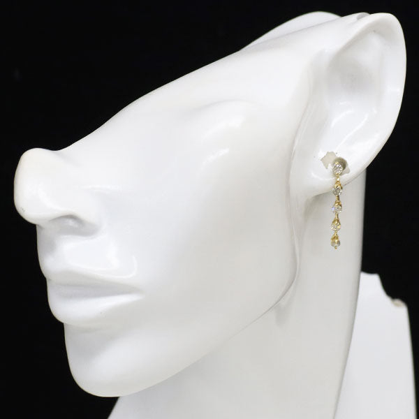 K18YG ダイヤモンド ピアス 1.00ct