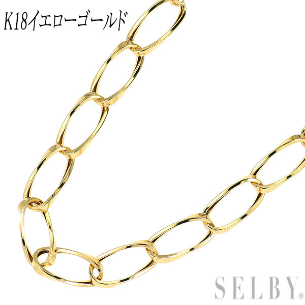 K18YG デザイン ネックレス