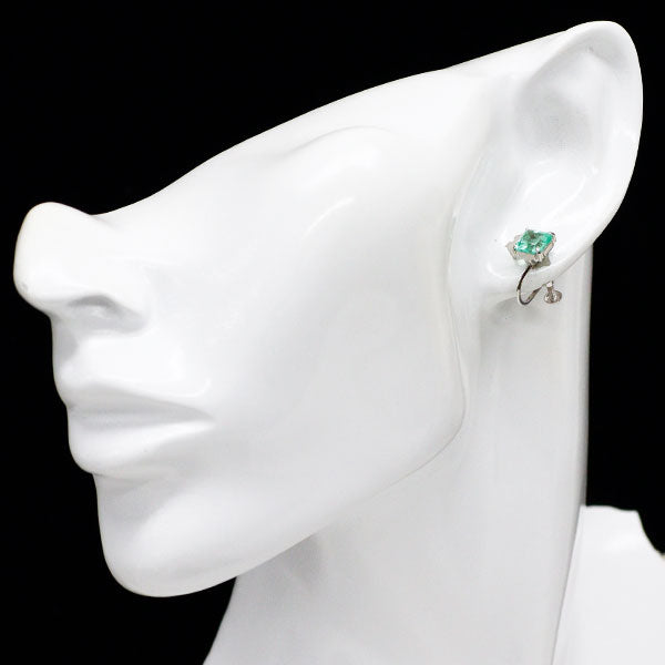 Pt900 エメラルド イヤリング 2.31ct