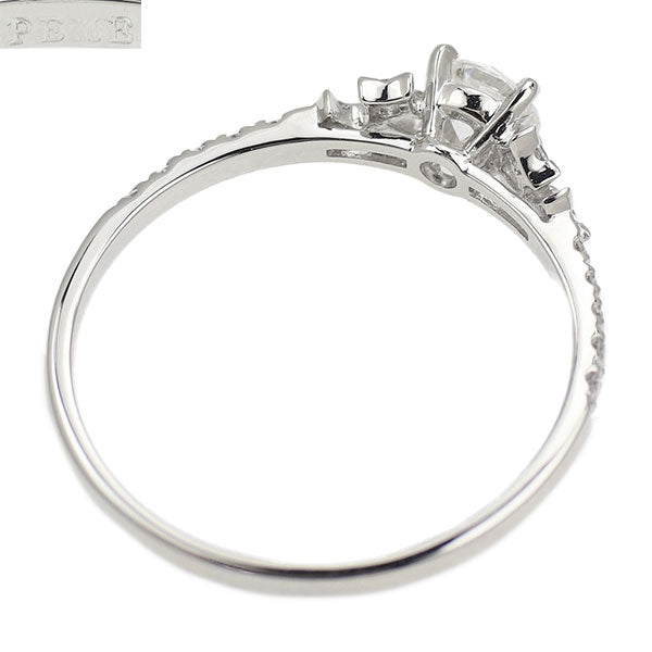 アーカー/PEME Pt900 ダイヤモンド リング 0.239ct E VVS2 3EXHC D0.15ct セレスチャルラブ