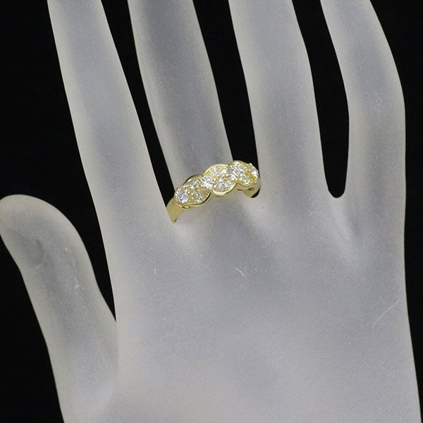 K18YG ダイヤモンド リング 1.25ct