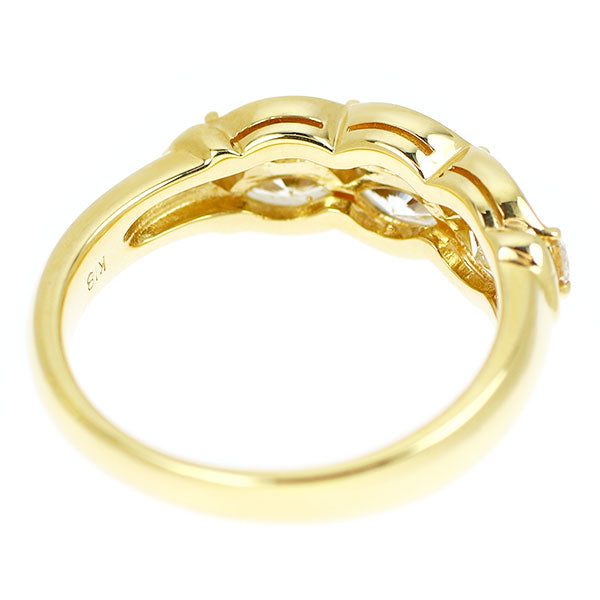 K18YG ダイヤモンド リング 1.25ct