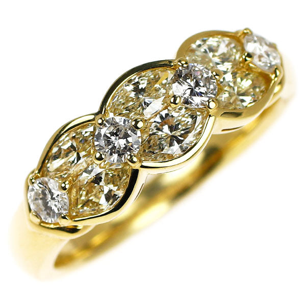K18YG ダイヤモンド リング 1.25ct