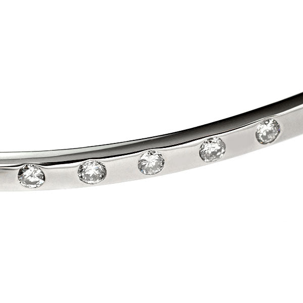 Pt900 ダイヤモンド バングル 2.00ct